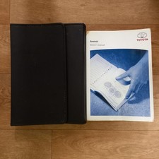TOYOTA AVENSIS OWNERS MANUAL