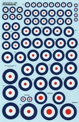 Xtradecal x72111 raf national - xtradecal,