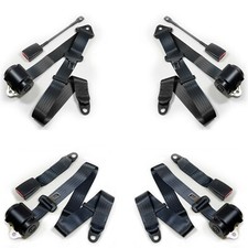 Austin Morris Classic Mini Inertia Seatbelt Kit (Whole Vehicle Set)