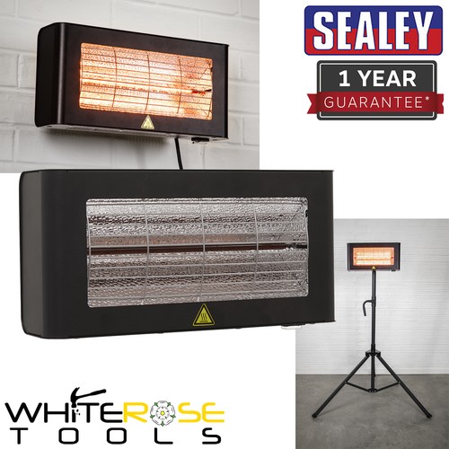 Sealey infrared quartz heater - sealey,