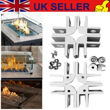Fire pit wind guard glass - pit,