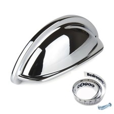 M4TEC Cup Kitchen Cabinet Door Handles Cupboard Drawer Bedroom Furniture Pull