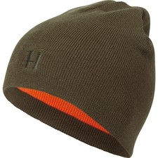 Harkila Reversible Beanie Willow Green / Orange Men's Country Hunting Shooting