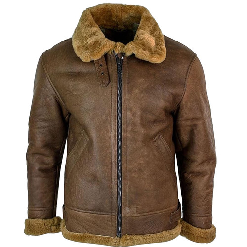 Men shearling sheepskin - men's, raf