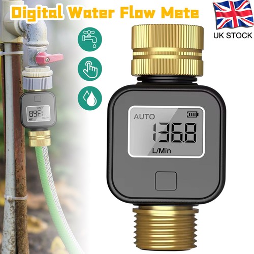 Digital water flow meter ipx5 - digital,