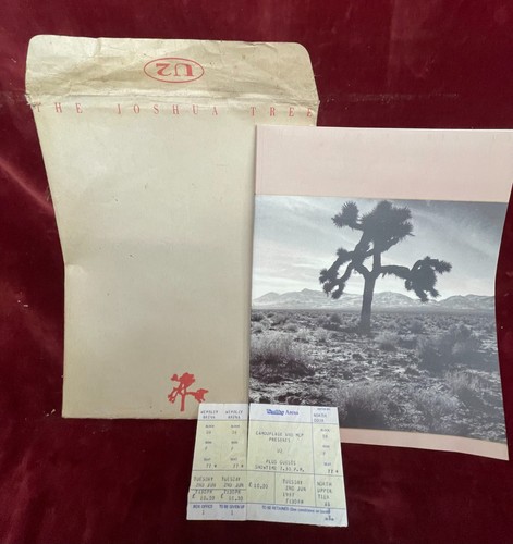 Joshua tree tour program - u2,