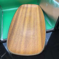 Vintage Robex Caleppio Italy Teak Wood Effect Design Food Nibbles Tray  Xmas 