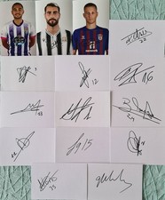 Joblot of Hand Signed 6x4