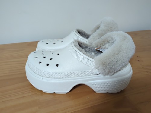Crocs stomp lined mens - stomp, stucco