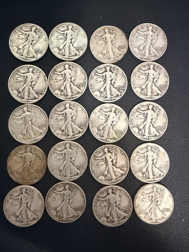 1942 50c walking liberty - 1942,
