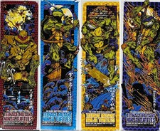 TEENAGE MUTANT NINJA TURTLES FRAMED ART. MOVIE, MONDO, TMNT