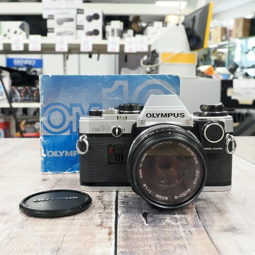 Used olympus 50mm - om-10, +