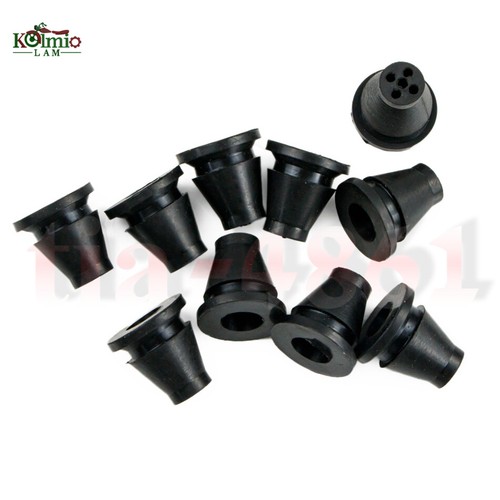 Five hole rubber - hole, wire