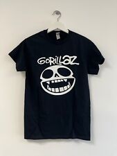 Gorillaz T-Shirt Band Skull Logo Rock New Black or White Blur
