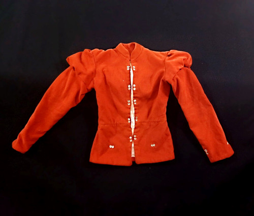 Red medieval doublet late - doublet,,