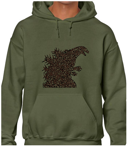 Godzilla diet hoody hoodie - godzilla,