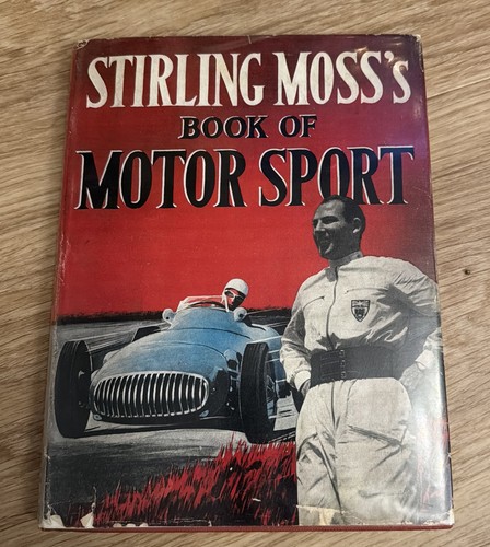 Stirling moss book - book, of