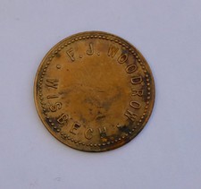 " F J WOODROW - WISBECH" BRASS