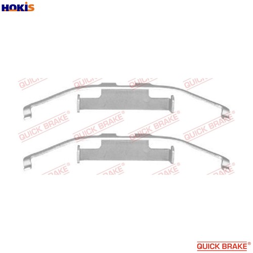 Accessory kit disc brake pad - kit,