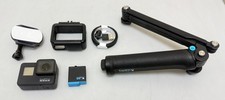 GOPRO HERO 7 BLACK ACTION CAM WITH GOPRO TRIPOD + MORE WORKS PERFECT BARGAIN