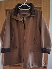 Jack Murphy Outdoor Waterproof Jacket In Brown. Excellent condition. Size UK18