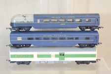TRIANG RAKE of 3 TRANSCONTINENTAL TC PASSENGER AMBULANCE & OBSERVATION COACH om