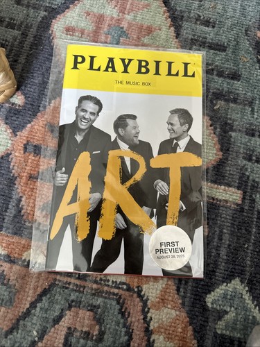 Art first preview - first, playbill