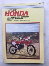  HONDA XL/XR250-350 CLYMER