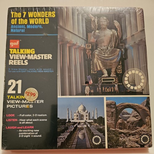 Gaf talking viewmaster reels - gaf,