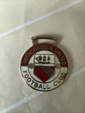 MANCHESTER UNITED FOOTBALL CLUB BADGE PENDANT ENAMELLED