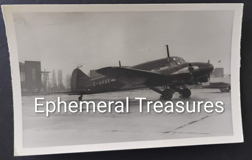Avro anson 1962 photograph - avro,