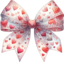 Valentine's Day Coquette Bow