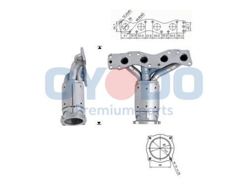 Catalytic converter fits - catalytic,
