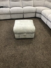 NEWBURY STORAGE FABRIC FOOTSTOOL RRP £350.00
