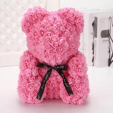 Pink Rose Teddy Bear Gift