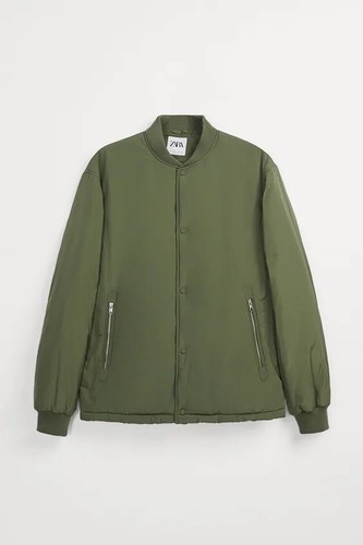 Zara men padded bomber - zara,