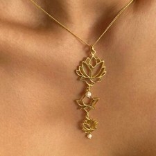 Gold plated triple Lotus
