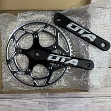 60T Single Speed Crankset 170mm 130BCD Fixed Gear Track Road Bike Crank Arms