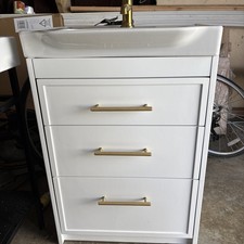 Roper rhodes white vanity unit - roper,