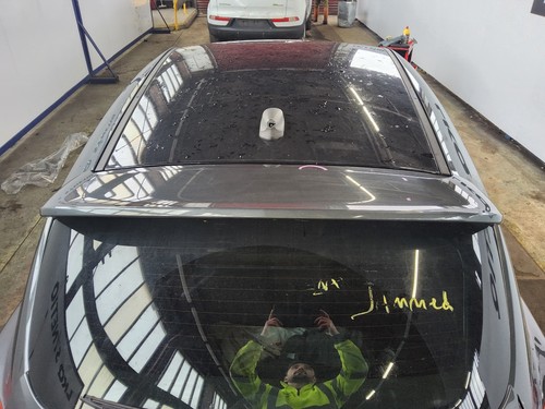 Rear spoiler vauxhall corsa - rear,