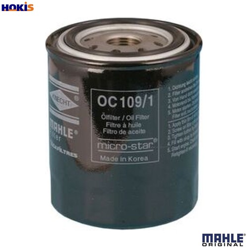 Oil filter 109 for - filter, oc