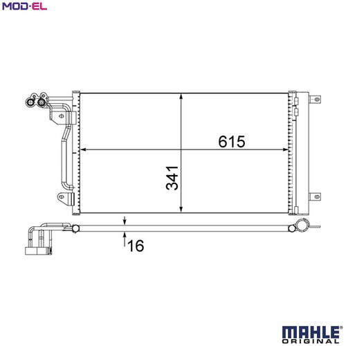 Condenser air conditioning - air, ac