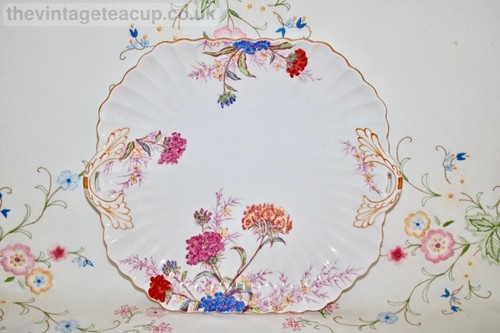 Rare spode china pink mustard - rare,