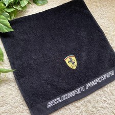 Ferrari Big Face Towel Black