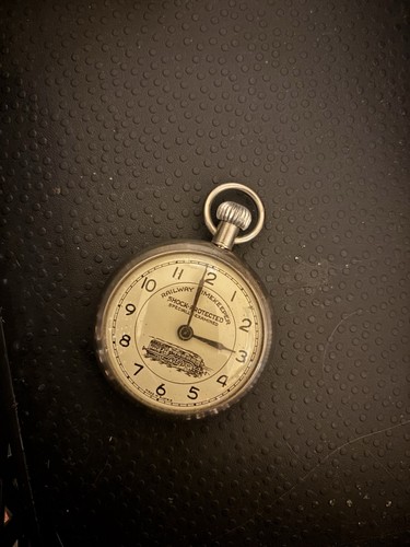 Vintage railway timekeeper - vintage,
