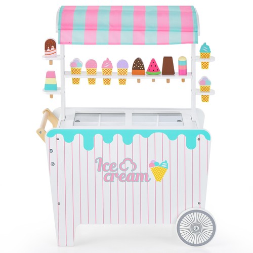 Costway kid ice cream - ice, cart