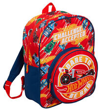 Hot Wheels Backpack Toy Cars Bag for Kids Travel Sports Back to School Rucksack 