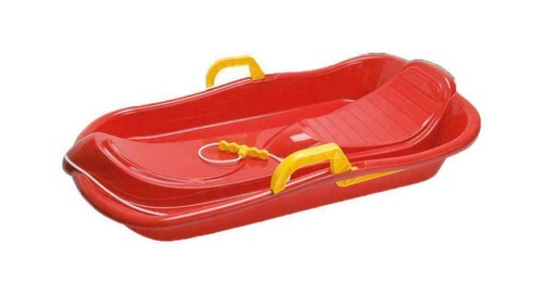 Red sledge with - red,