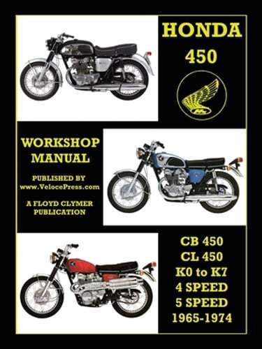 Honda 450 workshop manual - honda,