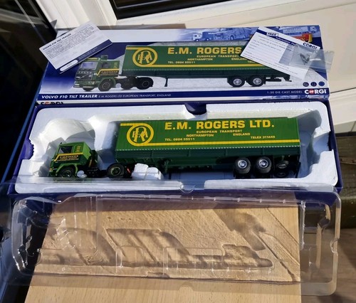 Corgi volvo f10 twin axle - corgi, w/twin-axle